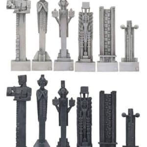 Chess Set Midway Gardens FLW