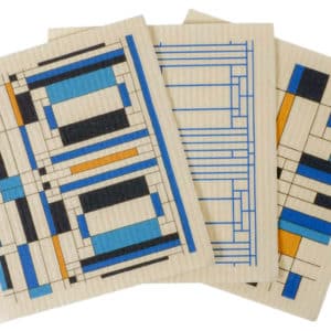 Frank Lloyd Wright Oak Park Dish Cloth Set