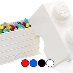 Brick 2 Bright Red Lego Storage