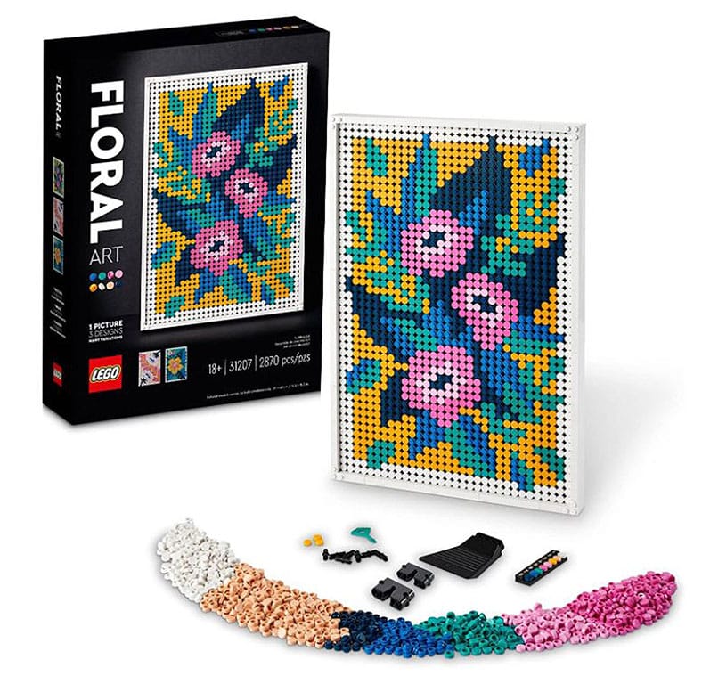 Lego Floral Art