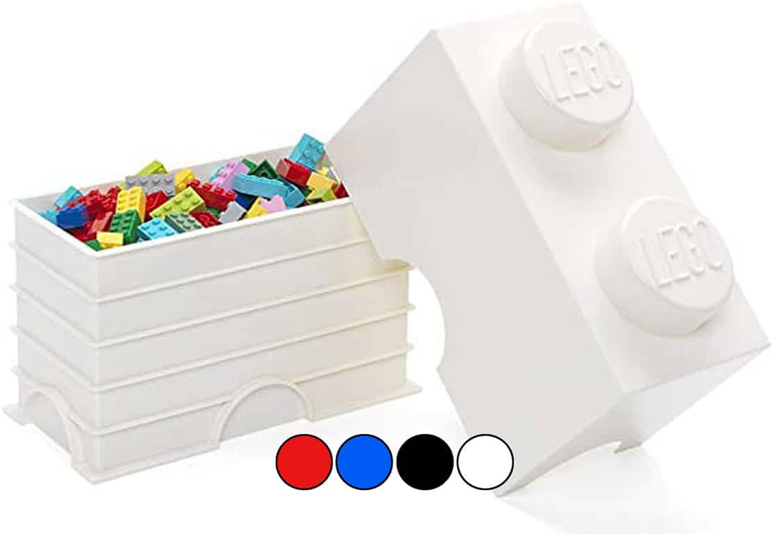 Brick 2 White Lego Storage