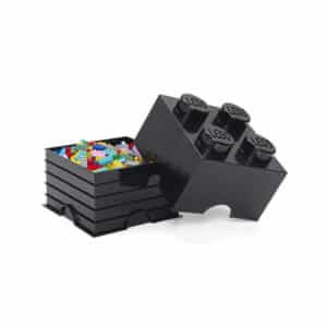 Brick 4 Black Lego Storage