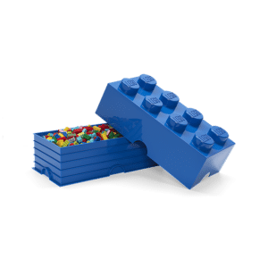 Brick 8 Lego Storage - Blue