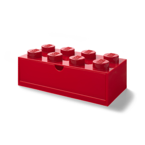 Brick 8 Lego Drawer - Red