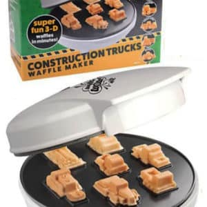 Construction Trucks Waffle Maker