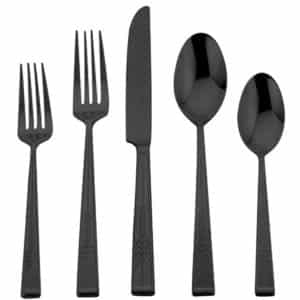 Frank Lloyd Wright Black Tree of Life Dinnerware