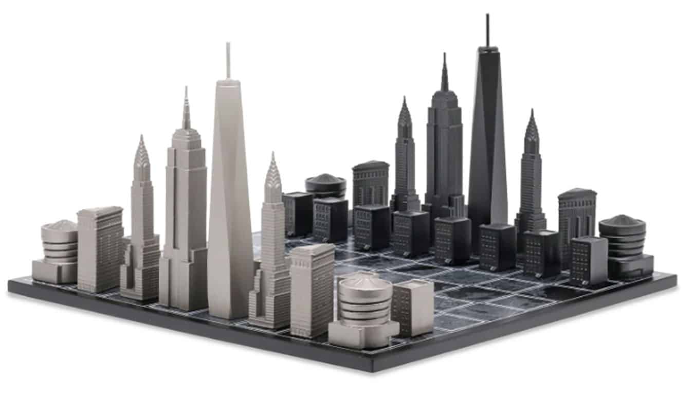 Skyline Chess Set: New York City Edition