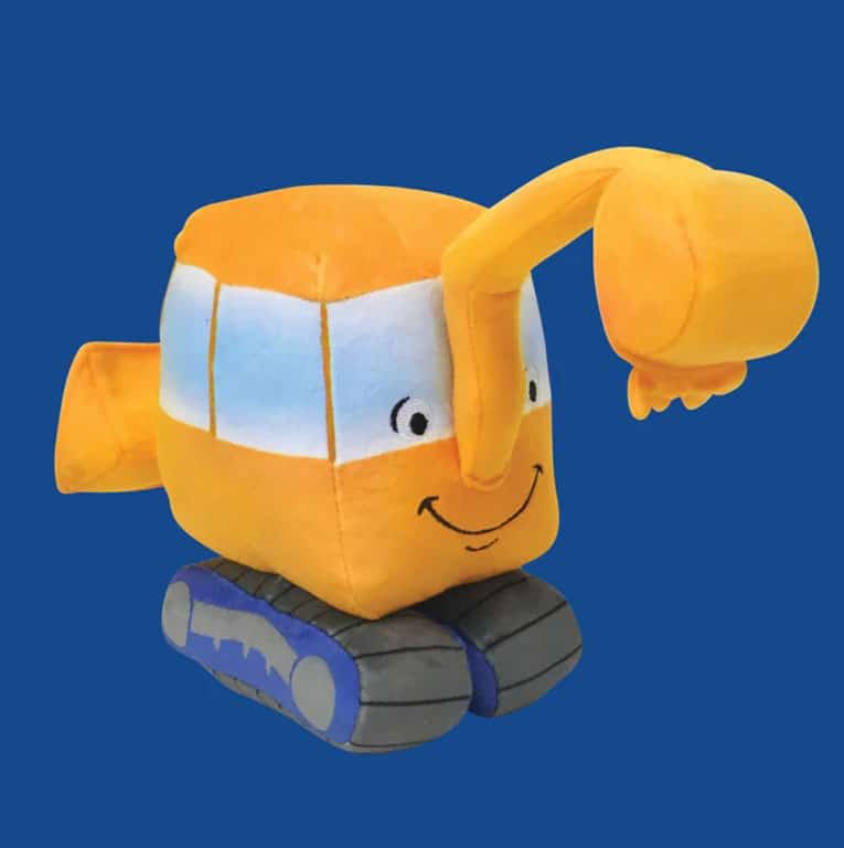 Plush Little Excavator