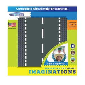 4pck Gray City Street Baseplates
