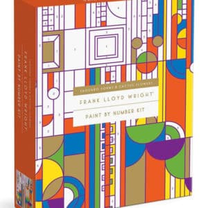 Frank Lloyd Wright Saguaro Paint By Numbers Kit