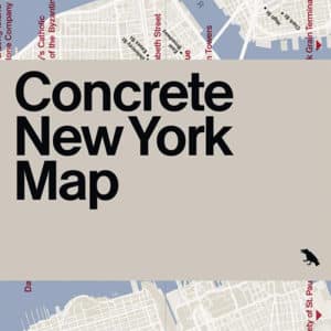 Concrete New York Map