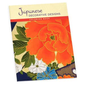 Japanese Decorative Designs Coloring Book