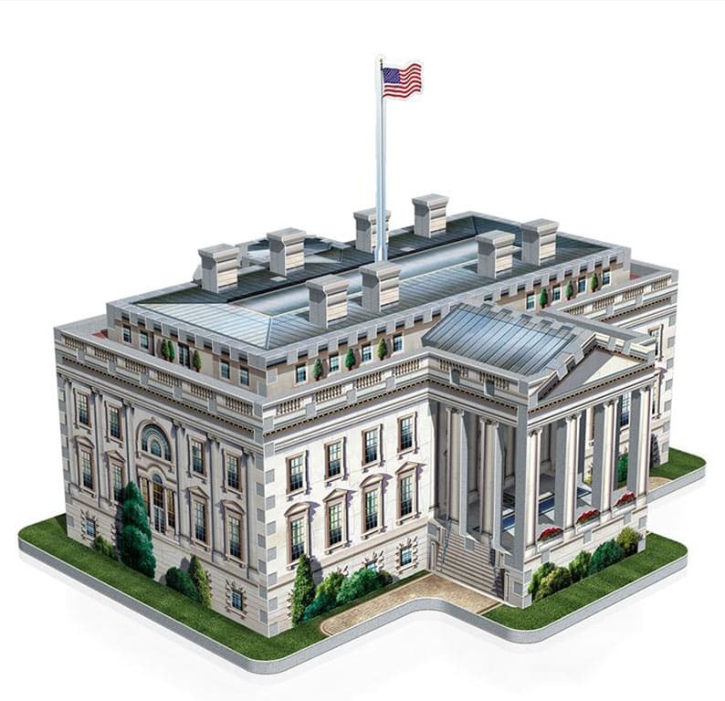3D White House Puzzle