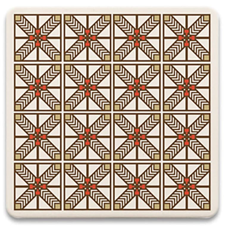 Frank Lloyd Wright Robie II Trivet White