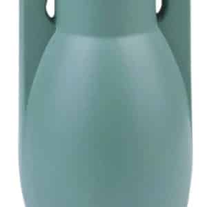 Teco Buttress Vase #2 - matte green