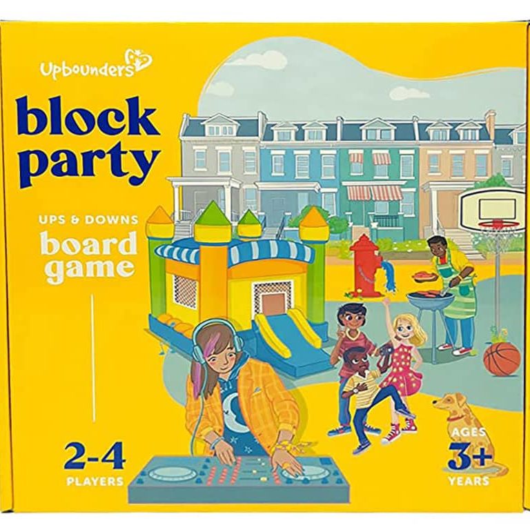 167232 Board Game Ups &amp; Downs Block Party