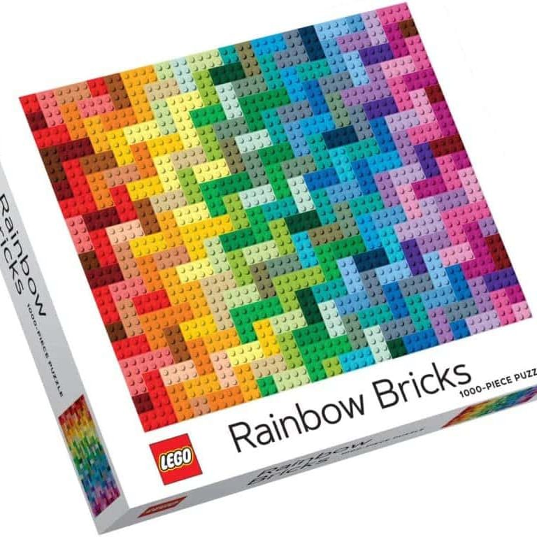 167349 Pzl Lego Rainbow Bricks