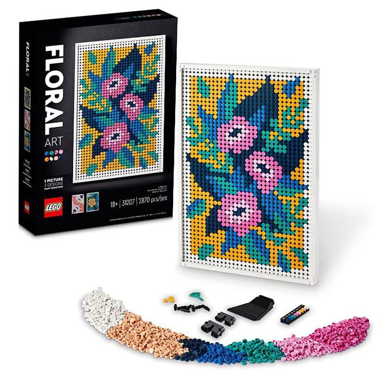 167452 Lego Floral Art