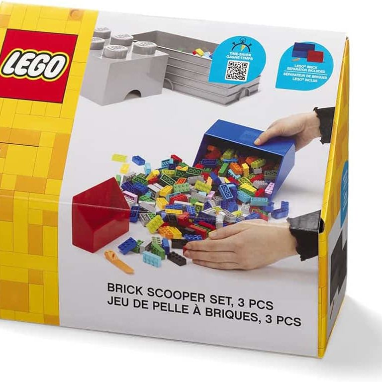 167509 Grey Black Scooper Set Lego Brick