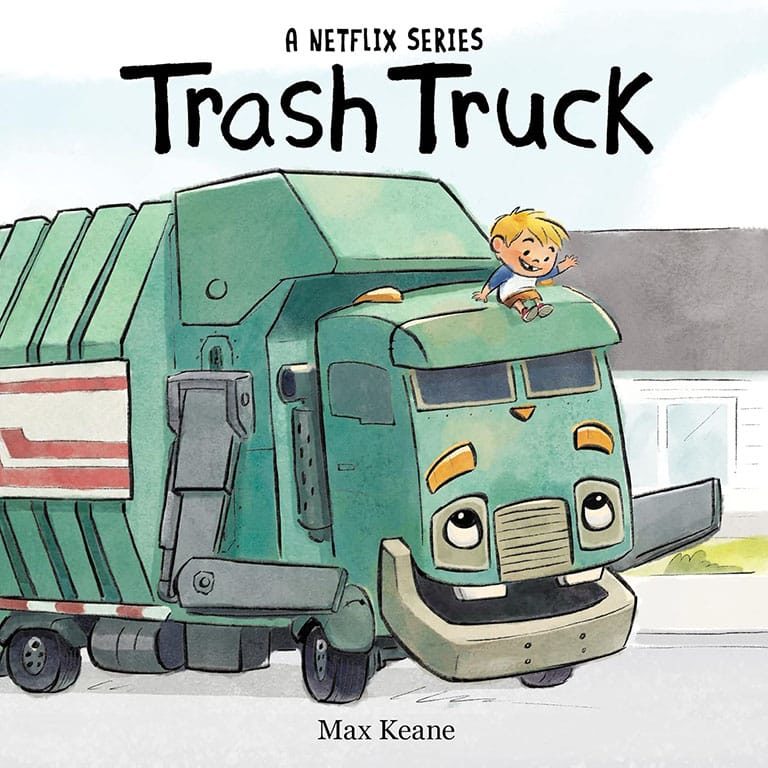 168695 Trash Truck Board Book