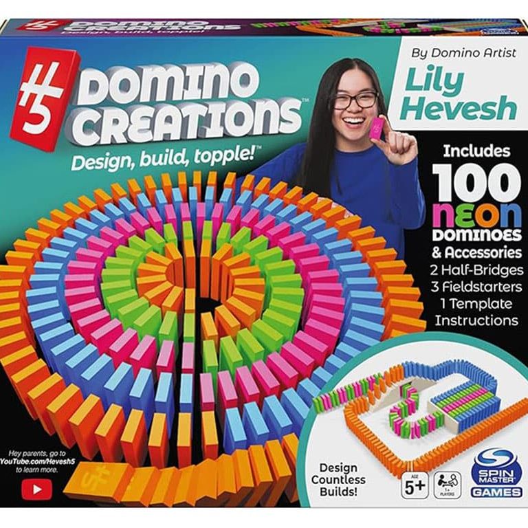 169050 Domino Neon 100ct