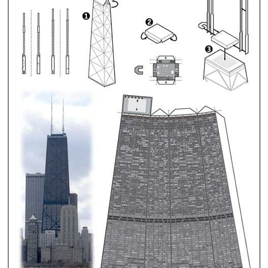 30815 John Hancock Center Postcard