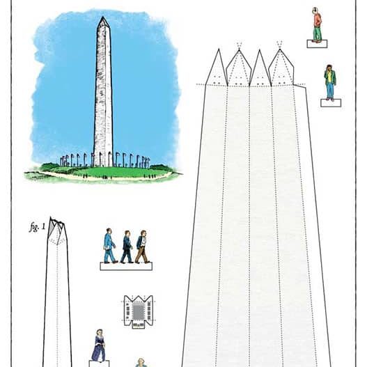 31679 Washington Monument Postcard