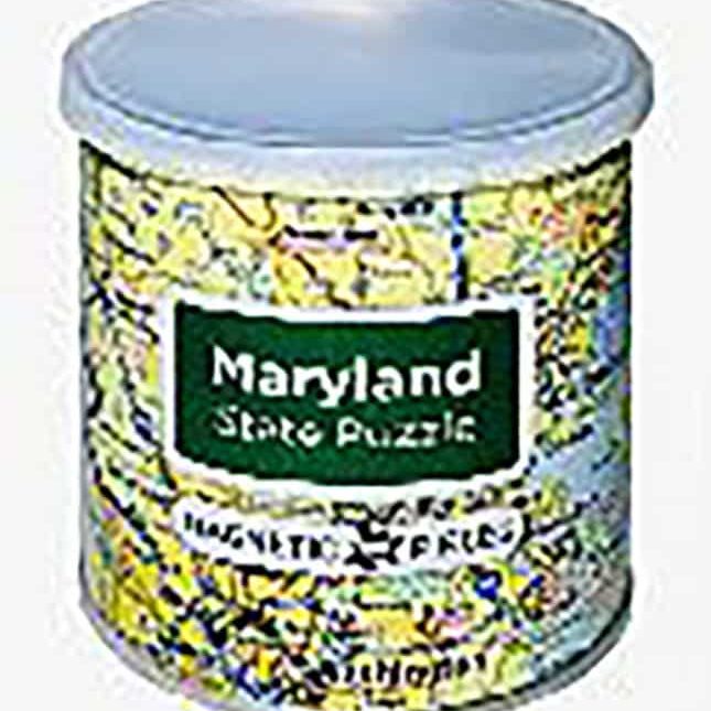 55536 Maryland Puzzle Canister