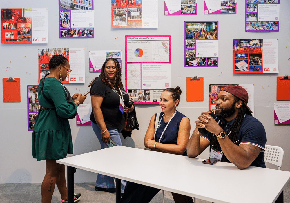 Participants in the City Action Hall.