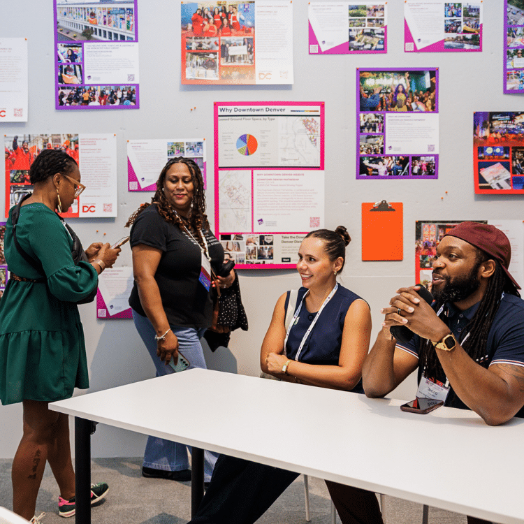Participants in the City Action Hall.